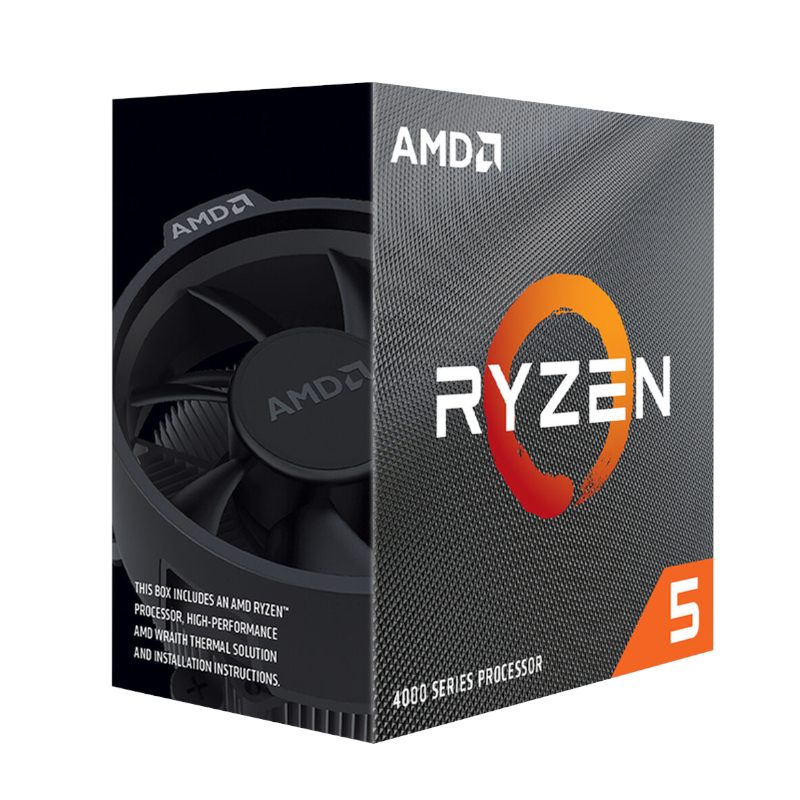 AMD RYZEN 5 4500 6-Core 3.8 GHZ AM4 CPU | 100-100000644BOX AMD RYZEN 5 4500 6-Core 3.8 GHZ AM4 CPU - Image 1