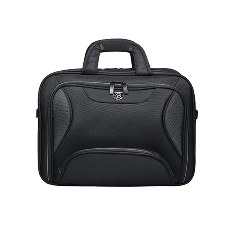 Port Designs Manhattan 14/15.6" Toploading Case | 170224 Port Designs' Toploading Case is a spacious and sturdy 14/15.6" laptop bag. It has dedicated pockets for A4 documents