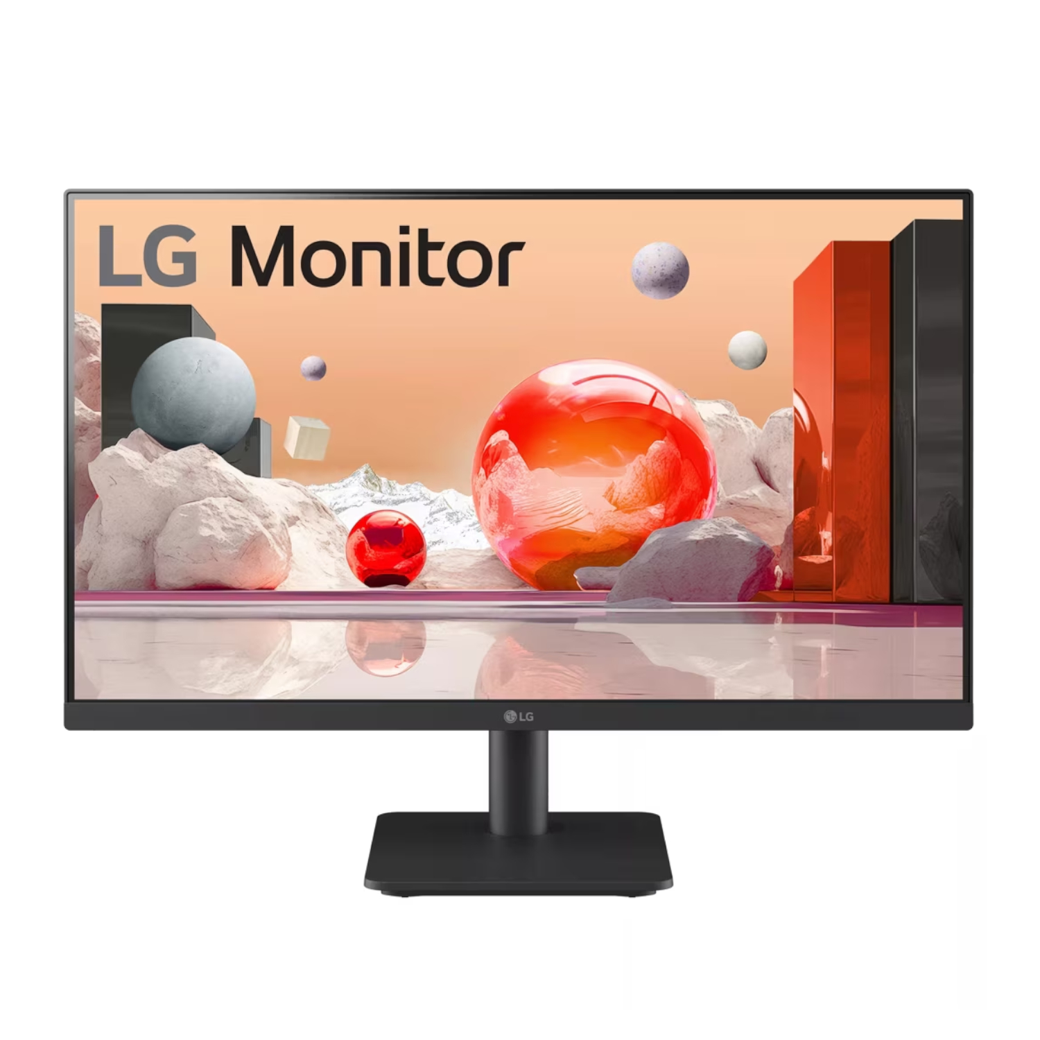 LG Essential 24" FHD IPS Monitor 100Hz | 24MS500-B.AFAQ LG Essential 24" FHD IPS Monitor 100Hz - Image 1