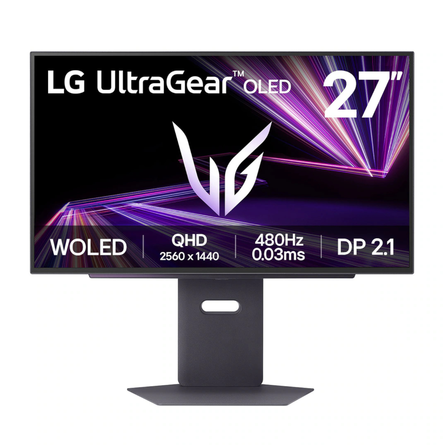 LG UltraGear 27" QHD OLED Gaming 480Hz 0 LG UltraGear 27" QHD OLED Gaming 480Hz 0,03ms - Image 1