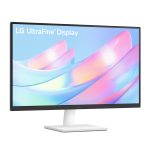 LG UltraFine 27" 4K UHD IPS Monitor - White - Image 3