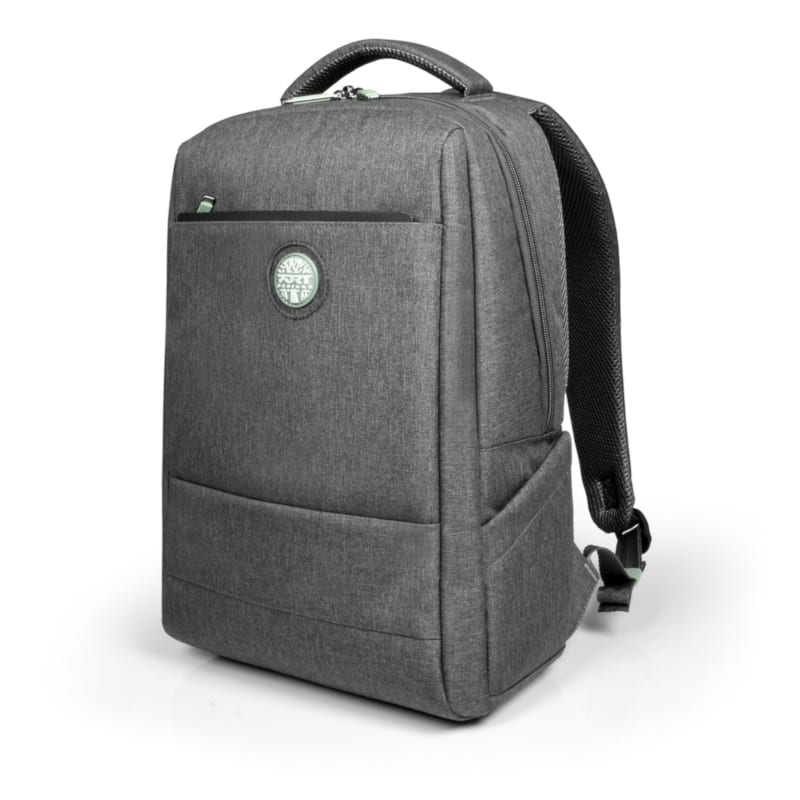 Port Designs Yosemite 15.6" Backpack ECO GY | 400703 The stylishYosemite 15.6" Eco Backpack XL is part of Port Designs' Yosimete Eco range. A high quality range that aims to reduce their carbon footprint and to implement a sustainable approach of social and environmental responsibility.