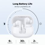 UGREEN EchoBuds Magic Wireless (In-Ear Earphones)–White - Image 5