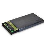 Port Connect 2.5" USB-C External HDD Enclosure Black - Image 4