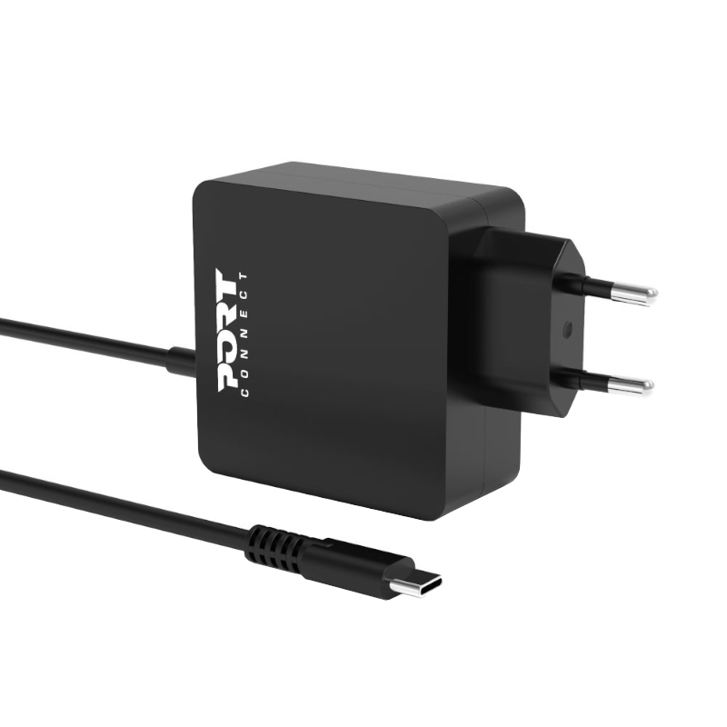 Port Connect Type C 45W Universal Notebook Adapter | 900096B-EU Port Connect Type C 45W Universal Notebook Adapter - Image 1