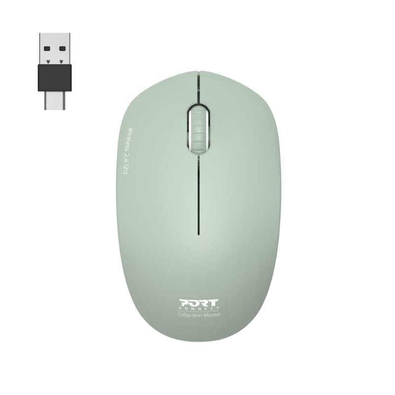 Port Connect MOUSE COLLECTION II WIRELESS Olive | 900543 Port Connect MOUSE COLLECTION II WIRELESS Olive - Image 1