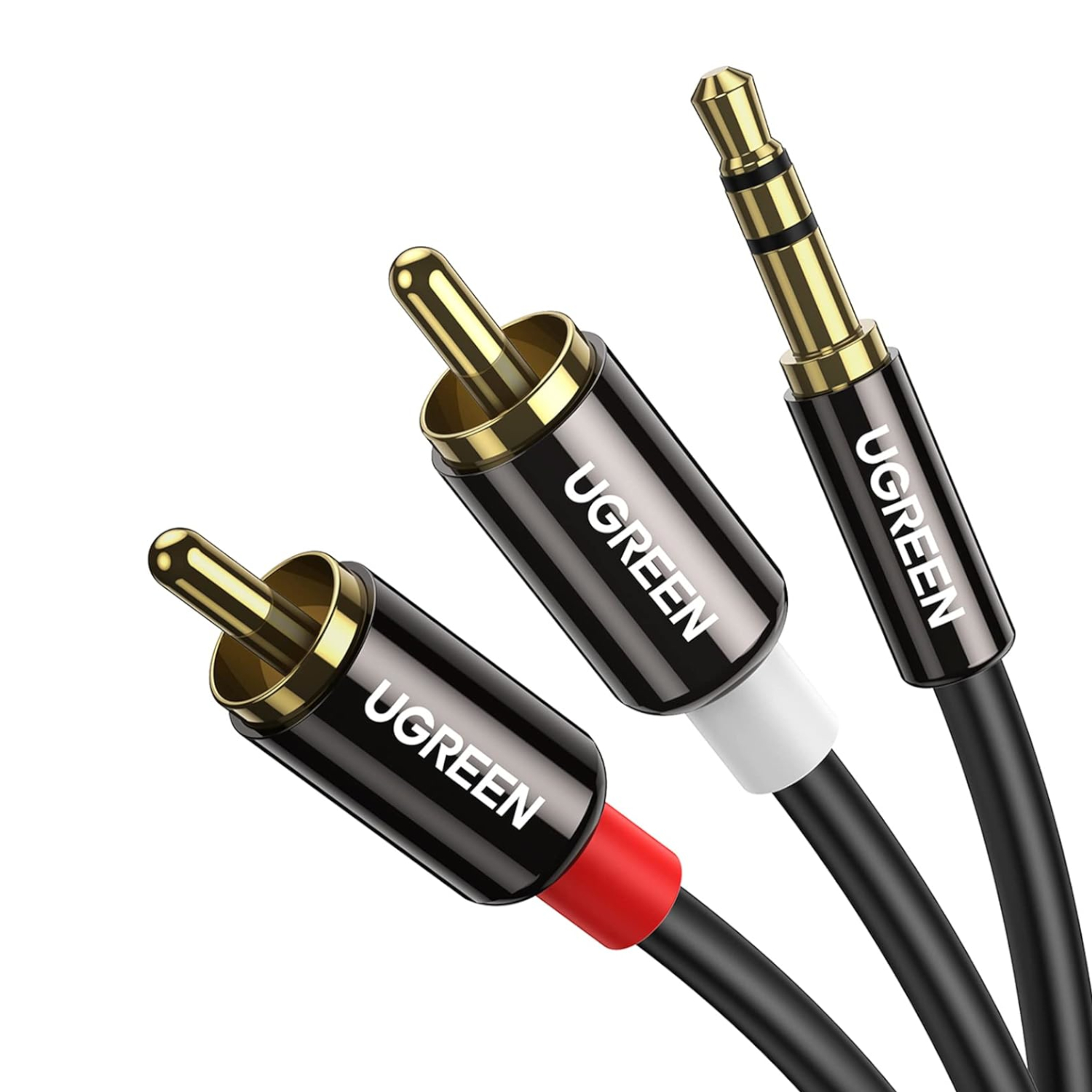 UGREEN AV116 3.5mm to RCA Cable 2M | AV116-10584 UGREEN AV116 3.5mm to RCA Cable 2M - Image 1