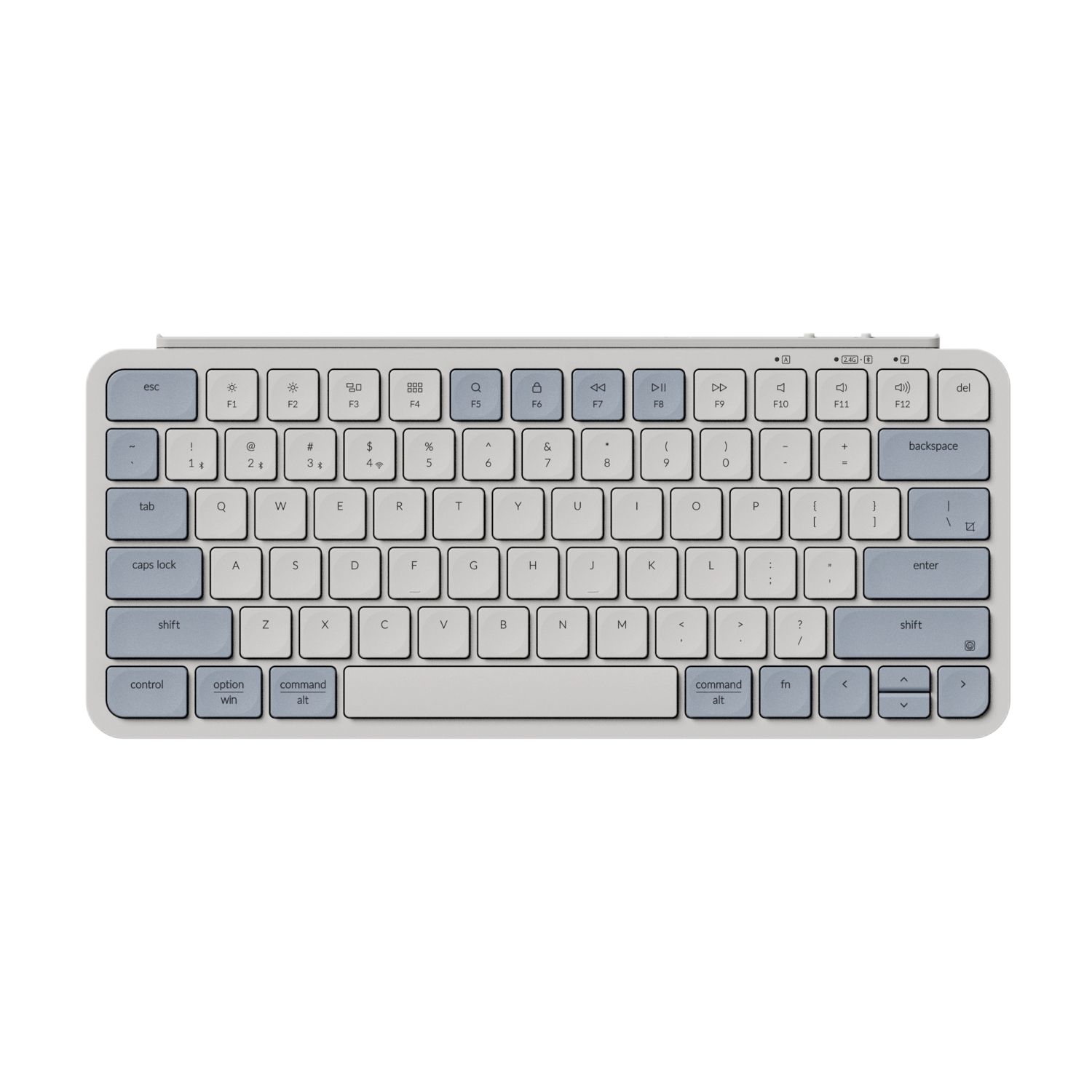 Keychron B11 Pro Ultra-Slim 75% Wireless Keyboard - Retro blue | B1P-K11 Keychron B11 Pro Ultra-Slim 75% Wireless Keyboard - Retro blue - Image 1