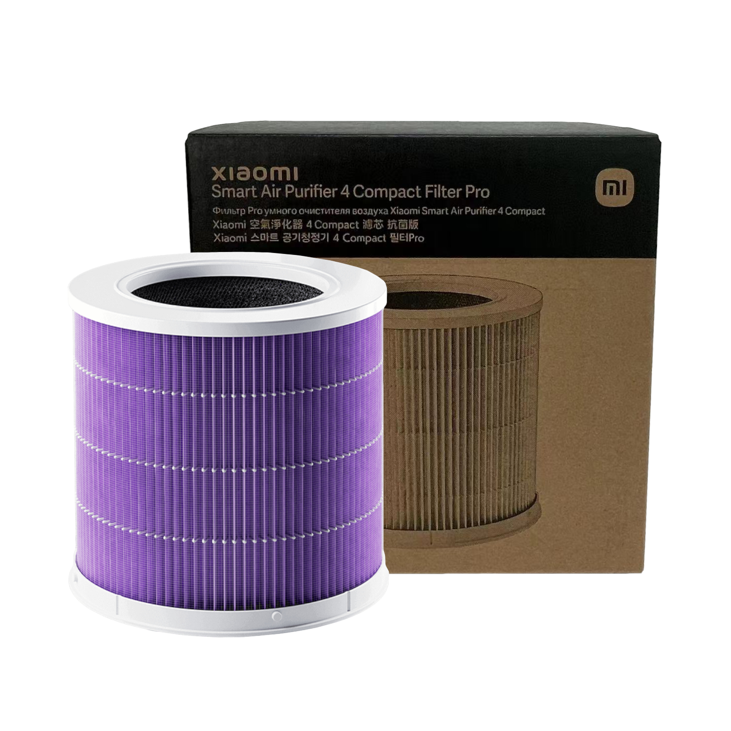 Xiaomi Smart Air Purifier 4 Compact Filter Pro - Purple | BHR8950GL Xiaomi Smart Air Purifier 4 Compact Filter Pro - Purple - Image 1