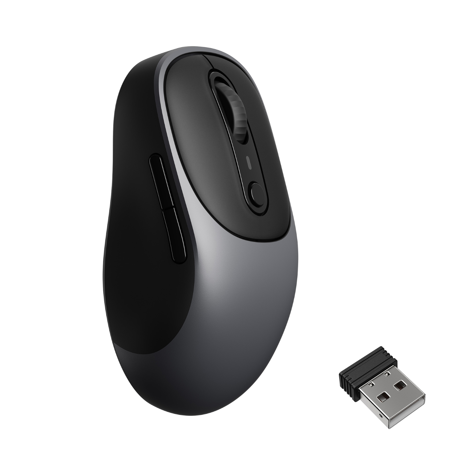 Keychron BM24 Wireless Silent Mouse - Metal Grey | BM24-C61 Keychron BM24 Wireless Silent Mouse - Metal Grey - Image 1