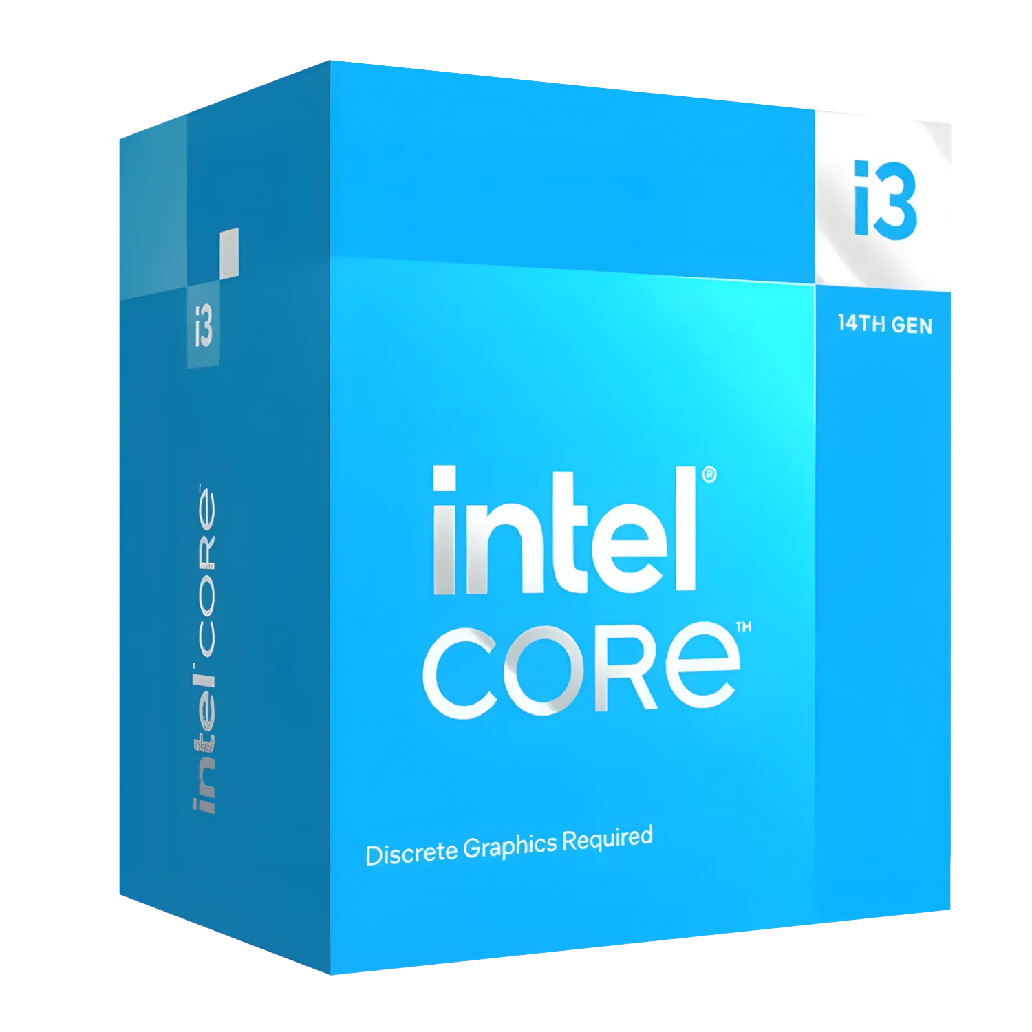 Intel 14th Gen Core i3-14100F LGA1700 3.5GHz 4-Core CPU | BX8071514100F Intel 14th Gen Core i3-14100F LGA1700 3.5GHz 4-Core CPU - Image 1