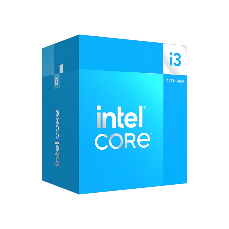 Intel 14th Gen Core i3-14100 LGA1700 3.5GHz 4-Core CPU | BX8071514100 Intel 14th Gen Core i3-14100 LGA1700 3.5GHz 4-Core CPU - Image 1
