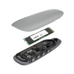 Asus Cobble M.2 SSD Type-C Enclosure and Crucial E100 480GB NVMe Bundle - Grey - Image 5