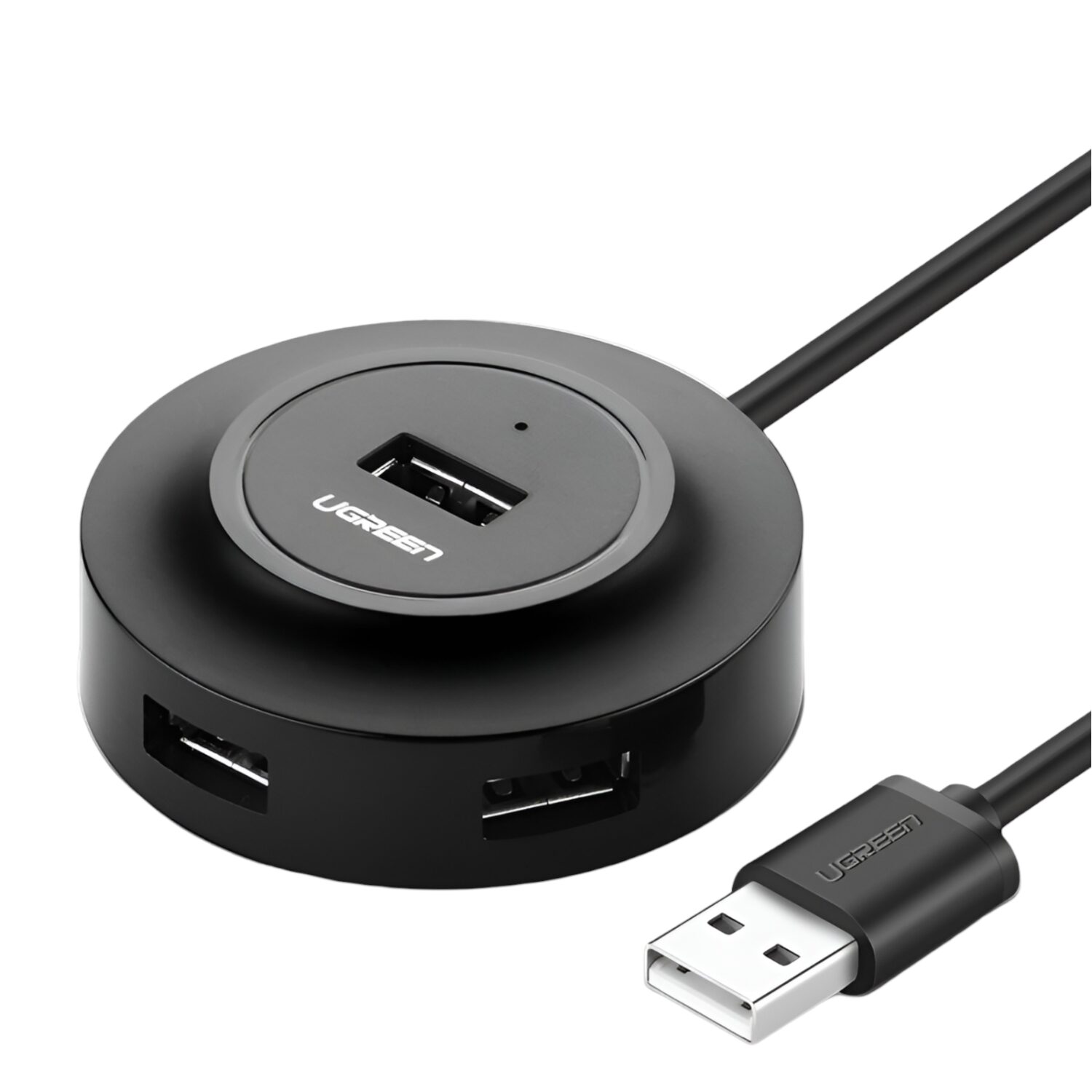 UGREEN 4-IN 1 USB 2.0 Hub (20777) - Black | CR106-20277 UGREEN 4-IN 1 USB 2.0 Hub (20777) - Black - Image 1