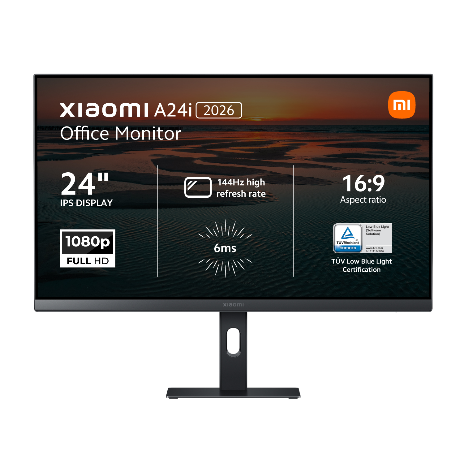 Xiaomi A24i 2026 24″ 144Hz Full HD 1080P IPS Office Monitor | ELA6416EU Xiaomi A24i 2026 24″ 144Hz Full HD 1080P IPS Office Monitor - Image 1