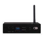 <p>The ultra-compact thin client with only 3 cm height adopts a full metal chassis with a fan-less and robust design. Its silent operation makes it suitable for various adverse conditions. F202 provides onboard 2G memory and supports dual display with VGA and HDMI ports. It can be widely applied in thin-client