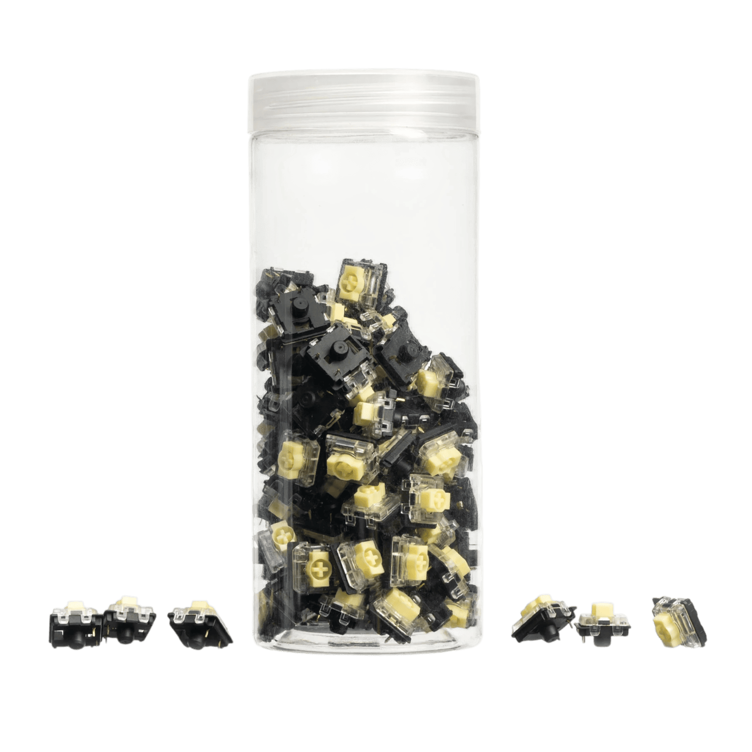Keychron Banana Gateron KS-33 Low Profile 2.0 Mechanical Switch 110 pcs | G195 Keychron Banana Gateron KS-33 Low Profile 2.0 Mechanical Switch 110 pcs - Image 1