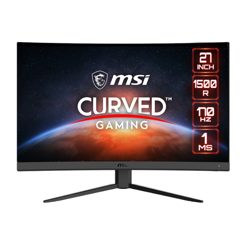 MSI MON CURVE VA 27 1440P 170HZ 1MS | G27CQ4E2 MSI MON CURVE VA 27 1440P 170HZ 1MS - Image 1