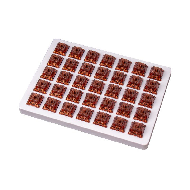 Keychron Brown Gateron Phantom Switches 110 pcs | G42 Keychron Brown Gateron Phantom Switches 110 pcs - Image 1