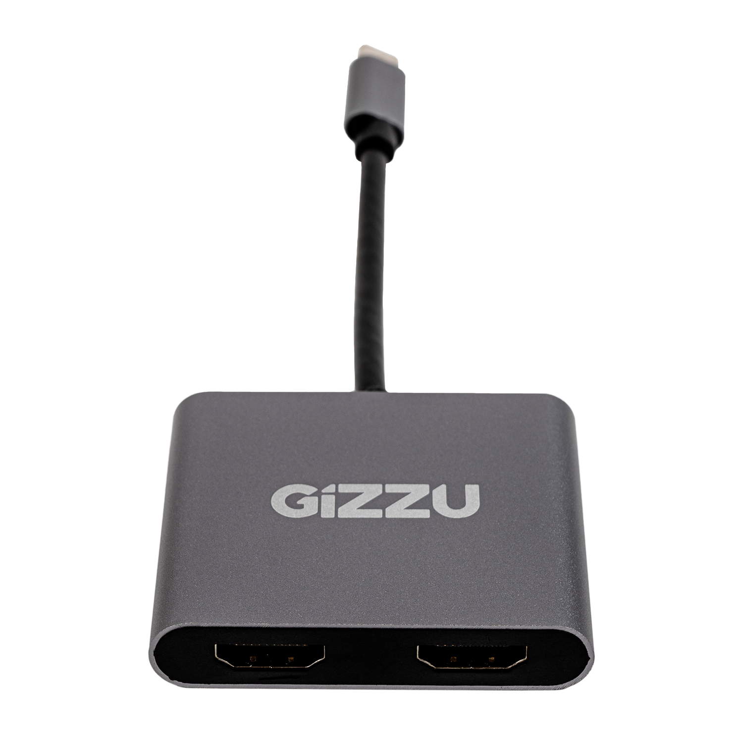 Gizzu 4-in-1 Type-C to Dual HDMI Hub | GAPCHHUPD Gizzu 4-in-1 Type-C to Dual HDMI Hub - Image 1