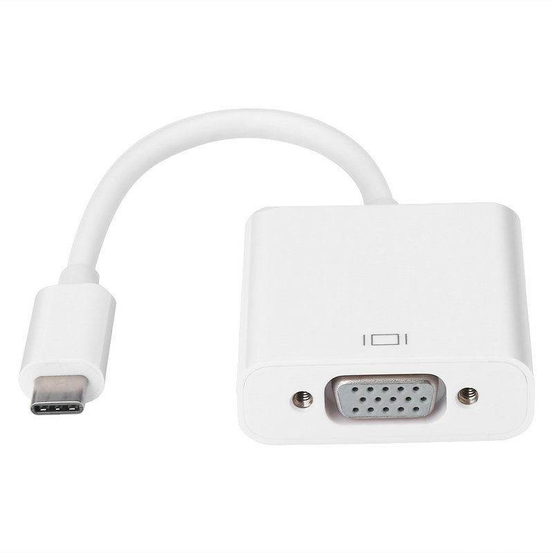Gizzu 1080P Type-C to VGA Adapter Poly | GAPCV Gizzu 1080P Type-C to VGA Adapter Poly - Image 1