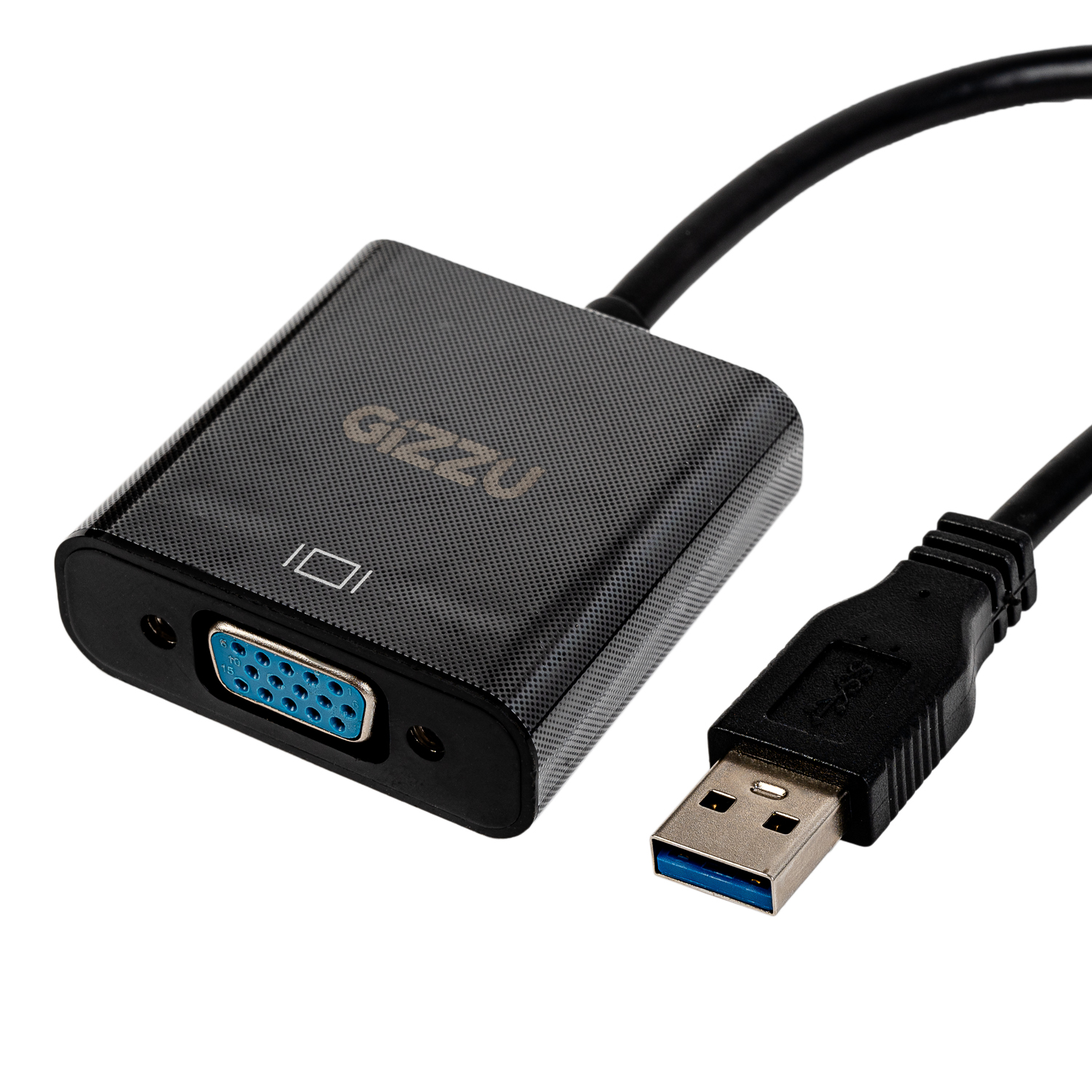Gizzu USB3.0 to VGA Adapter | GAPU3V Gizzu USB3.0 to VGA Adapter - Image 1