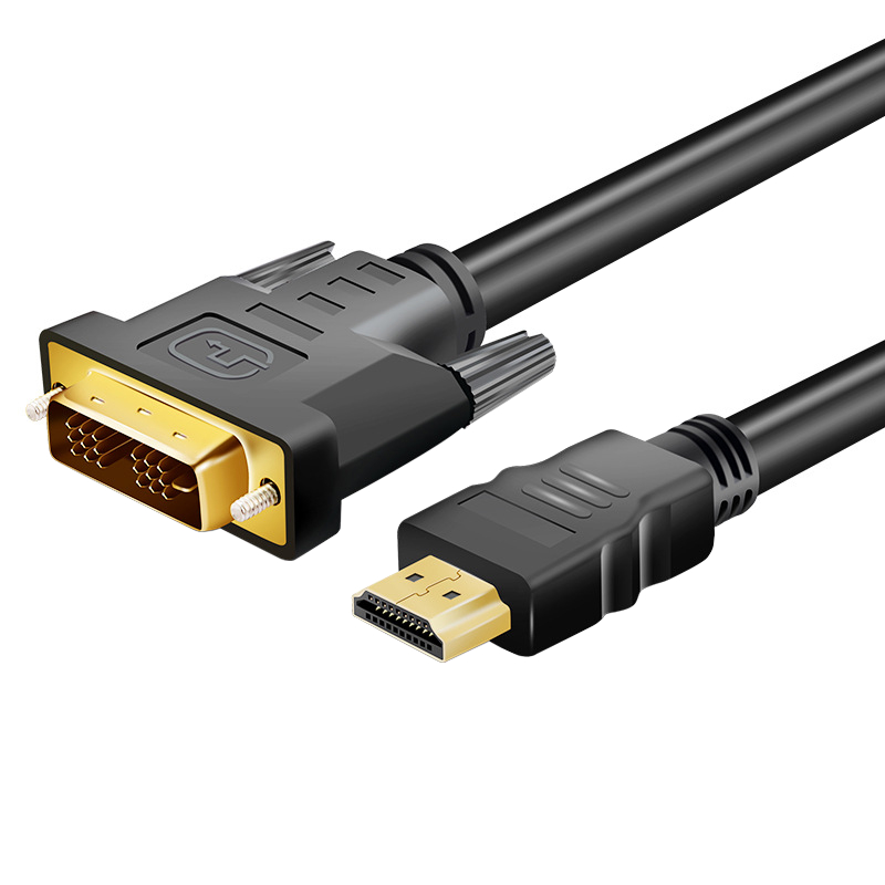 Gizzu 1080P HDMI to DVI-D Cable 1.8m Poly | GCPHD18 Gizzu 1080P HDMI to DVI-D Cable 1.8m Poly - Image 1