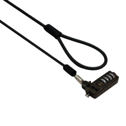Secure your device against theft with the Gizzu Slimline Combination Lock. Wrap the reinforced cable around a secure object