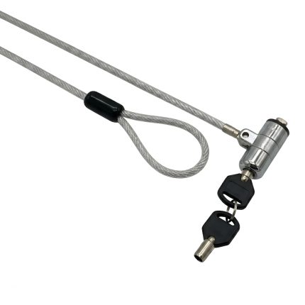 Protect your device against theft with the Gizzu T-Bar Standard Security Lock. Wrap the reinforced cable around a secure object