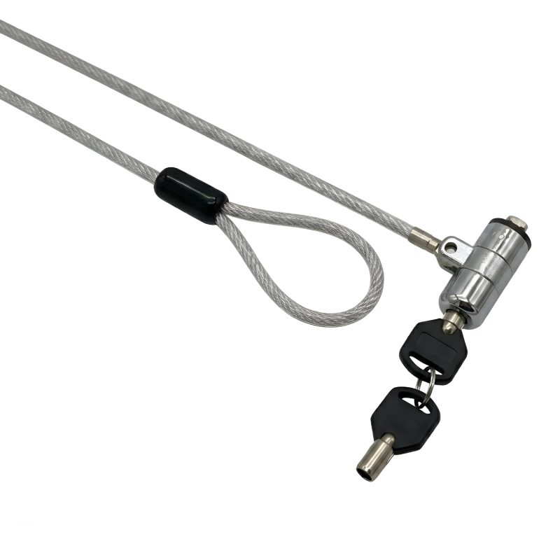 Protect your device against theft with the Gizzu T-Bar Standard Security Lock. Wrap the reinforced cable around a secure object