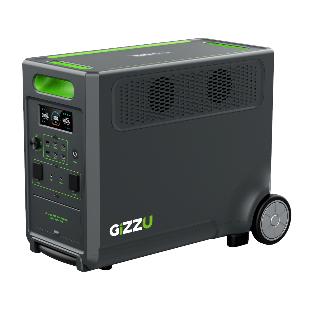 Gizzu Hero Ultra Plus 3840Wh UPS Power Station | GPS3800UE Gizzu Hero Ultra Plus 3840Wh UPS Power Station - Image 1