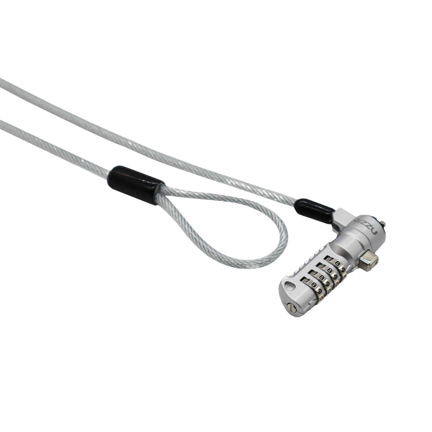 Gizzu Secure Wedge Code Cable Lock 1.8m | GSCWC Gizzu Secure Wedge Code Cable Lock 1.8m - Image 1