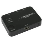 Switch between multiple HDMI sources with the HDCVT 18Gbps HDMI 3 x 1 Switch. It features 3 x HDMI inputs with support for video resolutions up to 4K