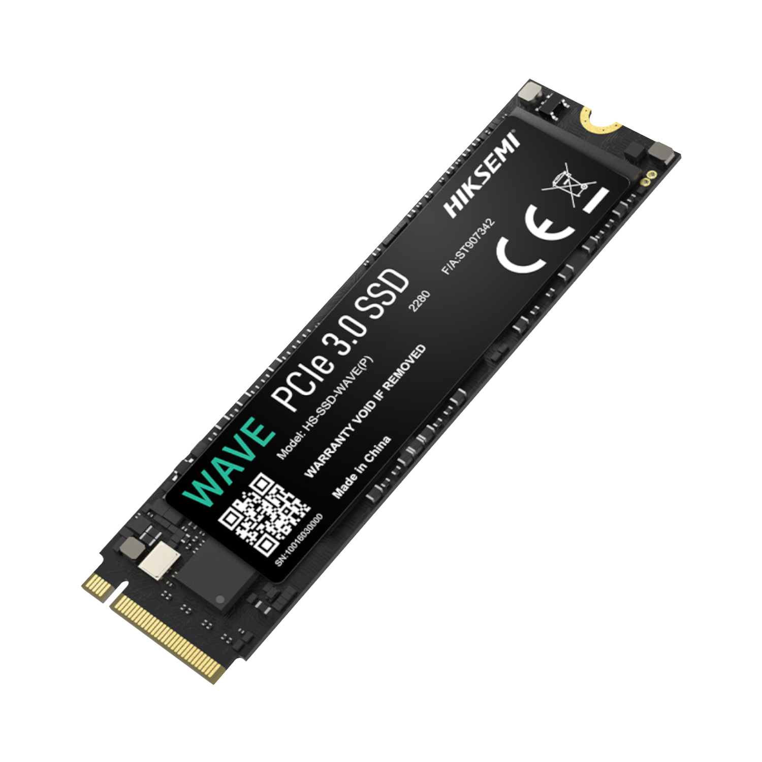 Hiksemi Wave(P) 128GB Gen3 M.2 NVMe 3D NAND SSD | HS-SSD-WAVE-P-128G Hiksemi Wave(P) 128GB Gen3 M.2 NVMe 3D NAND SSD - Image 1