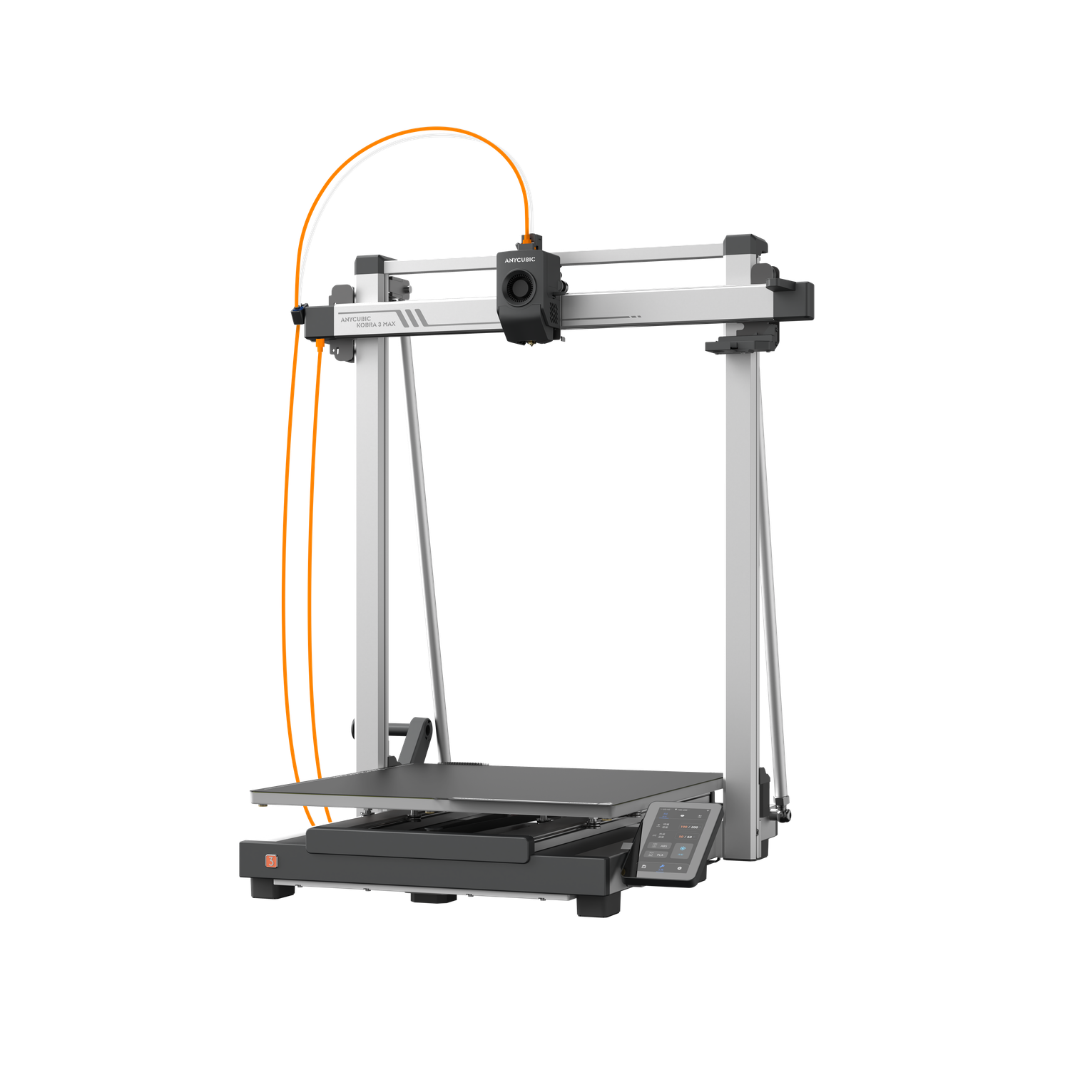 Anycubic Kobra 3 Max 3D Printer | KB3MBK0A-O Massive 420 × 420 × 500 mm build volume | Speeds up to 600 mm/s | Precise auto-levelling | Wi-Fi