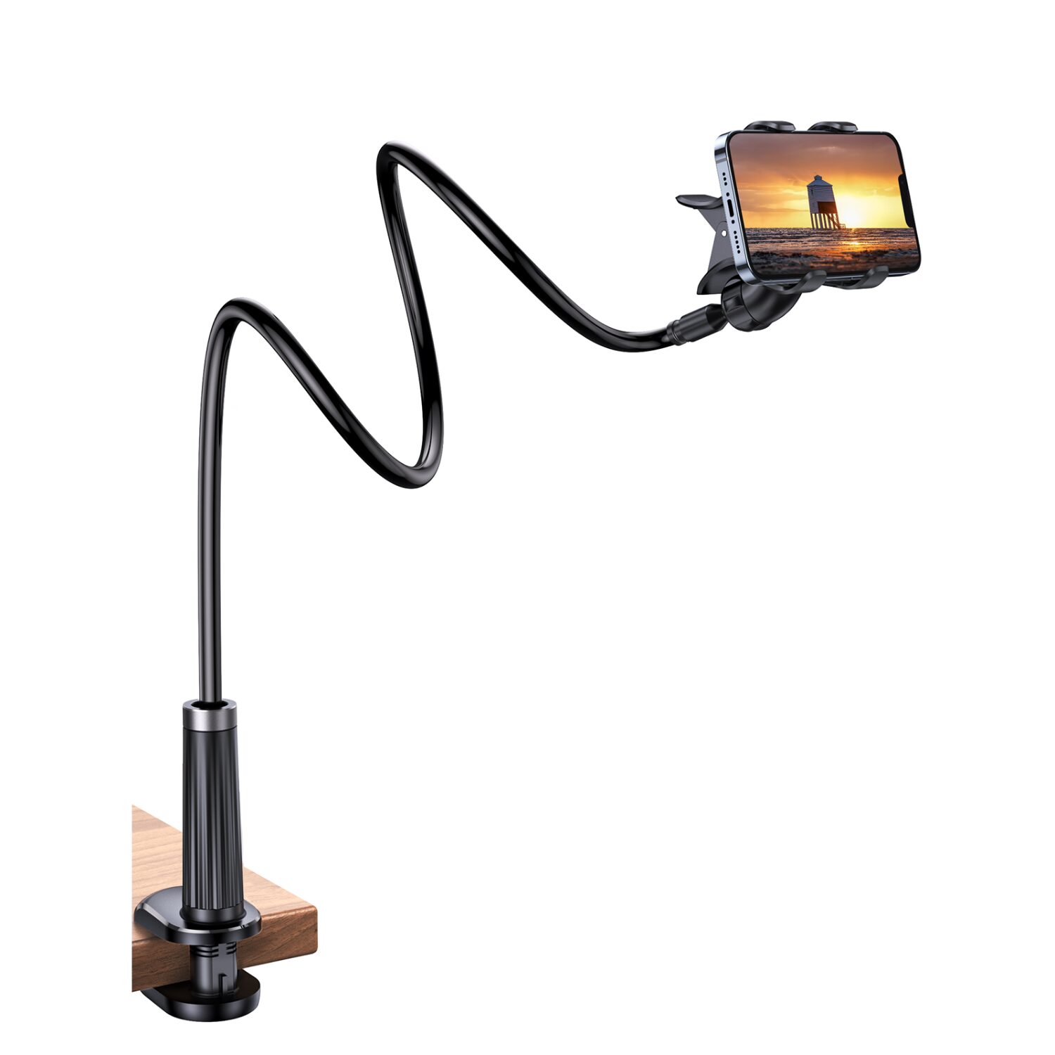UGREEN Multifunction Gooseneck Phone Stand | LP113-80906 UGREEN Multifunction Gooseneck Phone Stand - Image 1