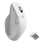 Keychron M6S-A24 PixArt 3950 8K 30000DPI Wireless Mouse (BT/2.4GHz/Wired) - White - Image 2