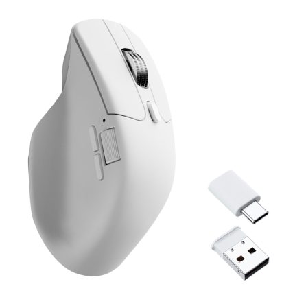 Tri-mode wireless connectivity | Up to 26000 DPI precision | Silent Huano micro switches | Premium metal scroll wheel | Ergonomic right-handed design