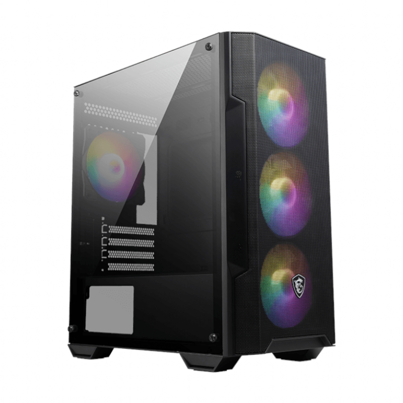 MSI MAG FORGE M100A mATX RGB GAMING CASE | MAG FORGE M100A MSI MAG FORGE M100A mATX RGB GAMING CASE - Image 1