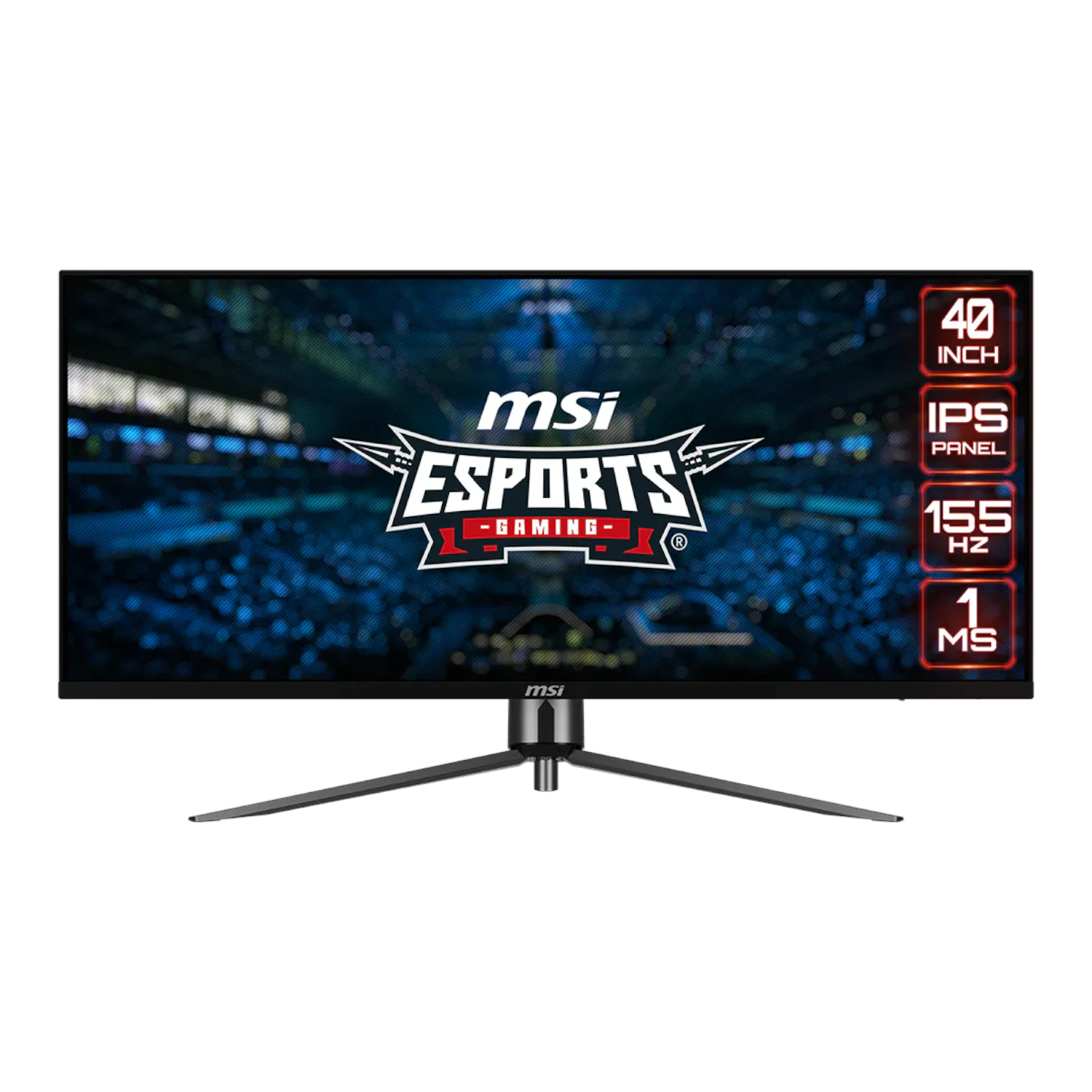 MSI MAG 401QR 40" UWQHD 155Hz Ultra Wide Gaming Monitor | MAG401QR MSI MAG 401QR 40" UWQHD 155Hz Ultra Wide Gaming Monitor - Image 1