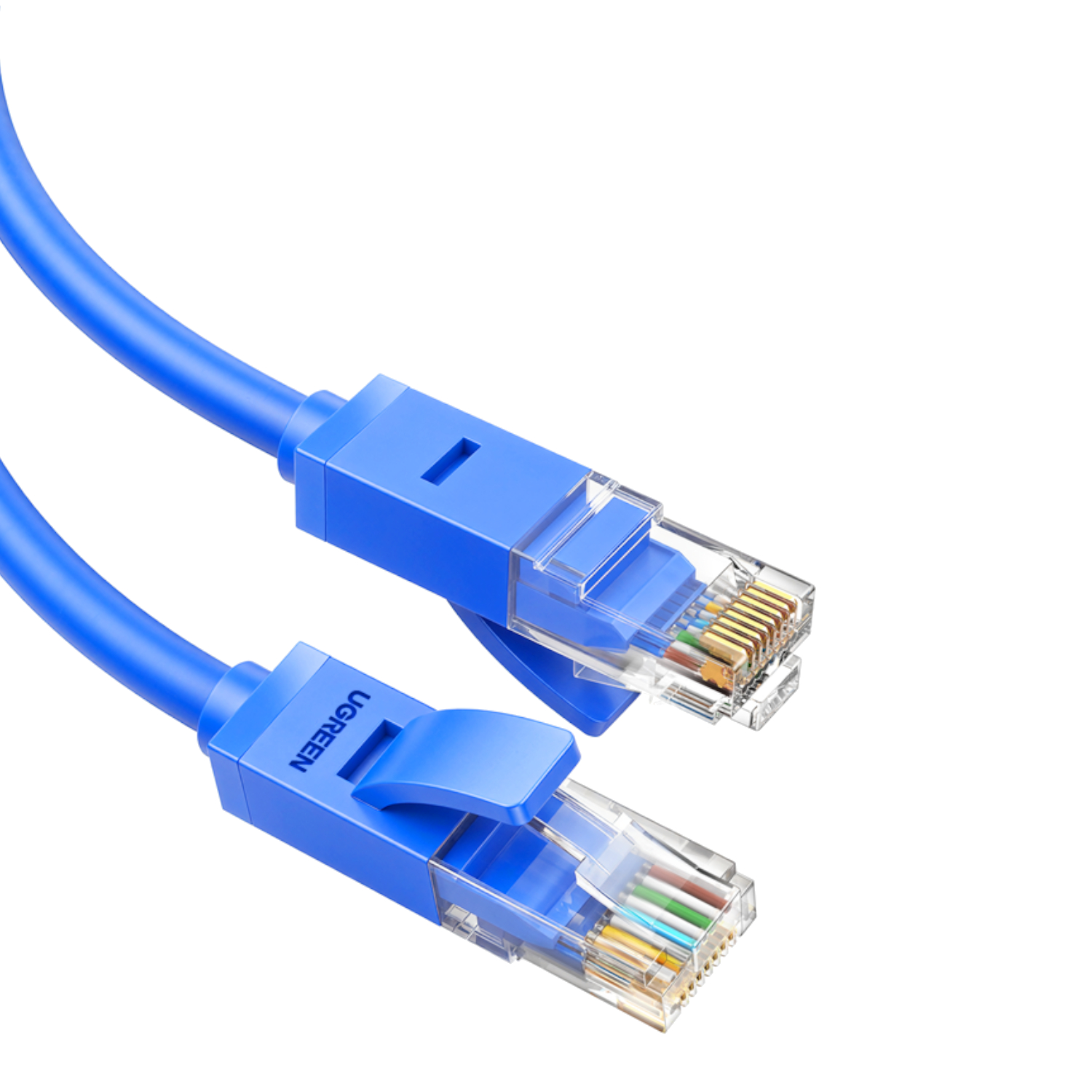 UGREEN Cat6 UTP Flat Ethernet Blue Cable - 1 Metre | NW102-11201 UGREEN Cat6 UTP Flat Ethernet Blue Cable - 1 Metre - Image 1