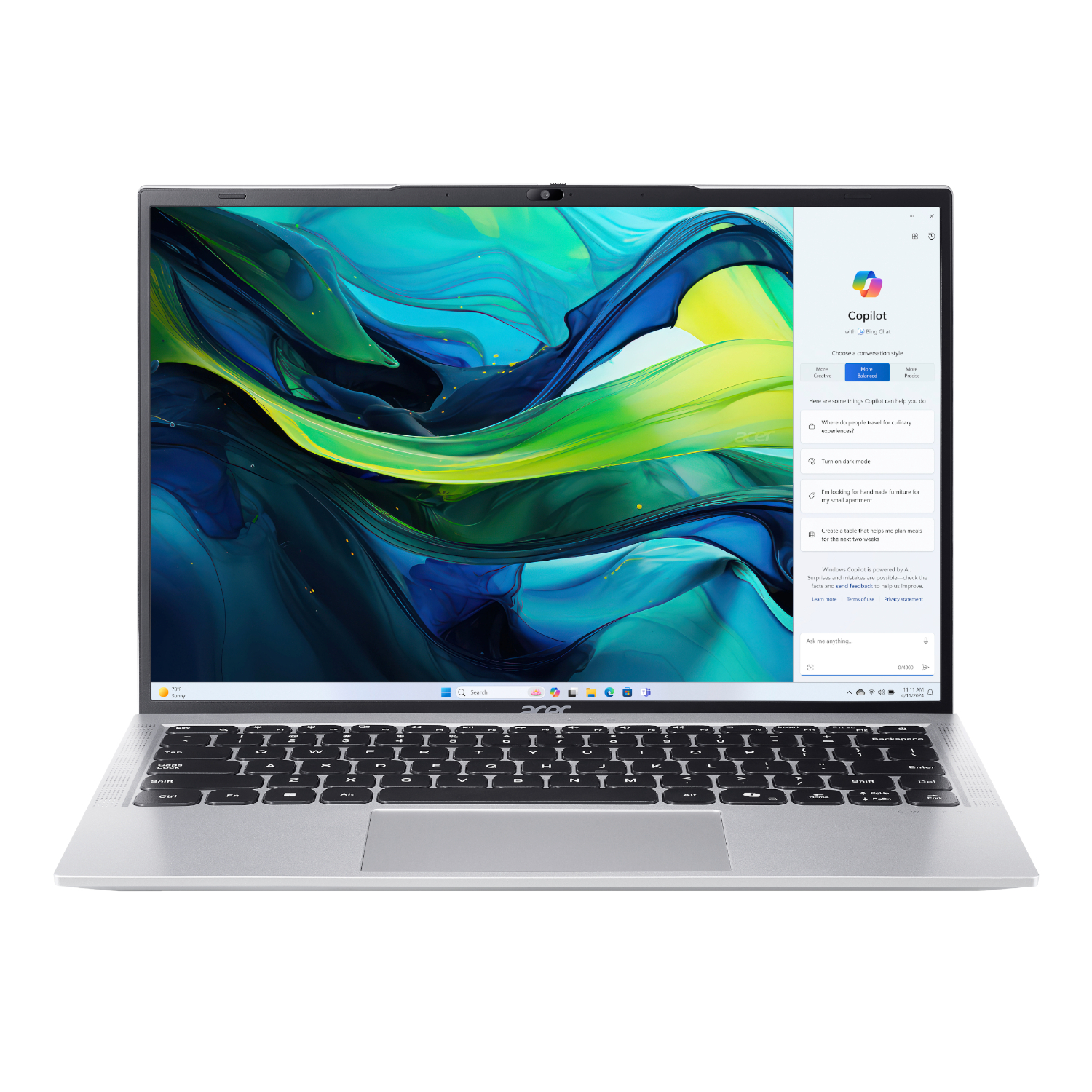 Acer Swift Lite 14″ Laptop | Intel i5-1335U | 8GB DDR5 | 512GB NVMe | Windows 11 Home | NX.J2YEA.002 Acer Swift Lite 14″ Laptop | Intel i5-1335U | 8GB DDR5 | 512GB NVMe | Windows 11 Home - Image 1