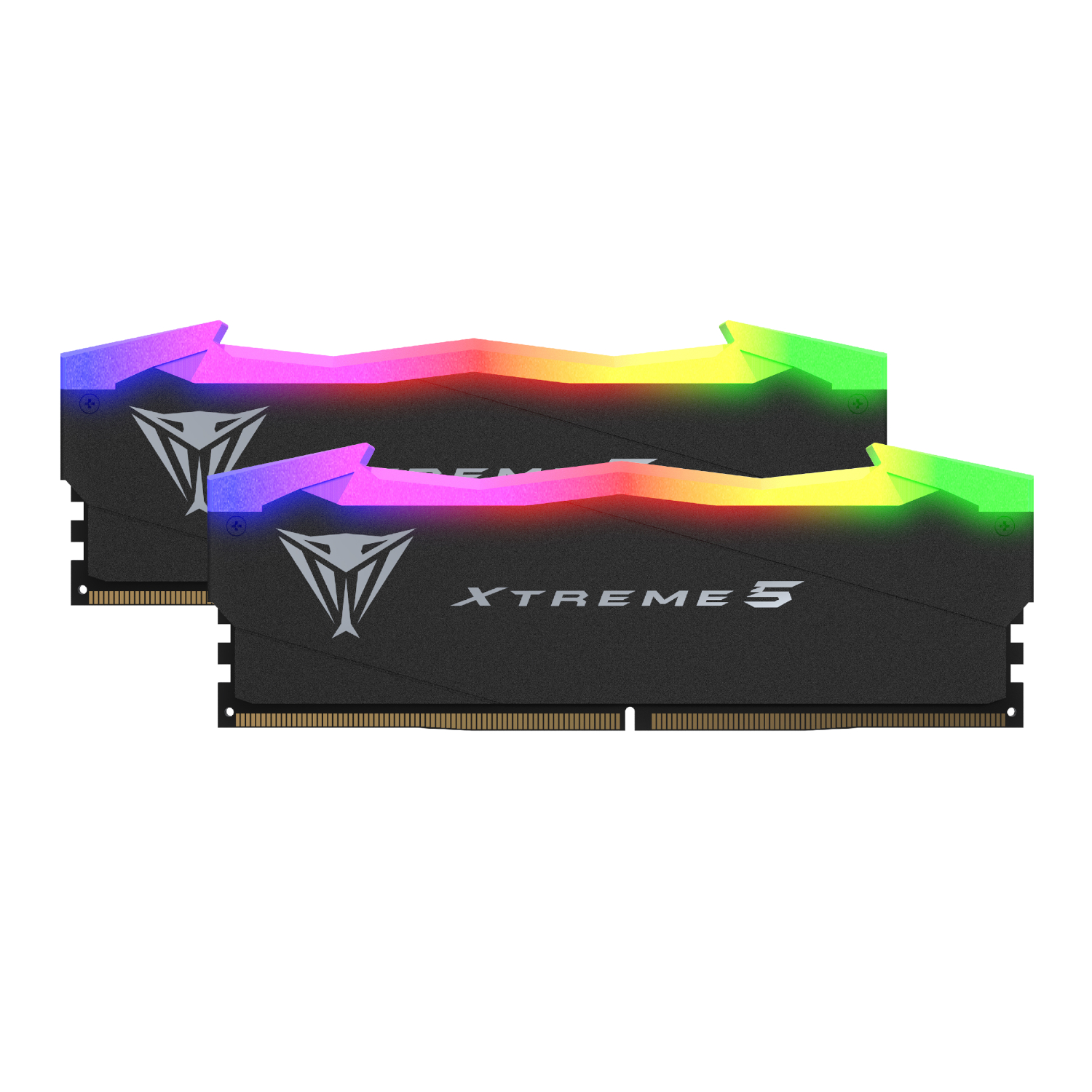 Patriot Viper XTREME 5 32GB 8000MHz DDR5 RGB Desktop Gaming Memory Kit (16GBx2) | PVXR532G80C38K Patriot Viper XTREME 5 32GB 8000MHz DDR5 RGB Desktop Gaming Memory Kit (16GBx2) - Image 1