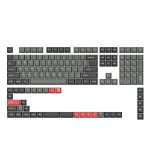 Upgrade your keyboard with the Keychron Cherry Profile Dolch Red PBT Full Keycap Set. Durable