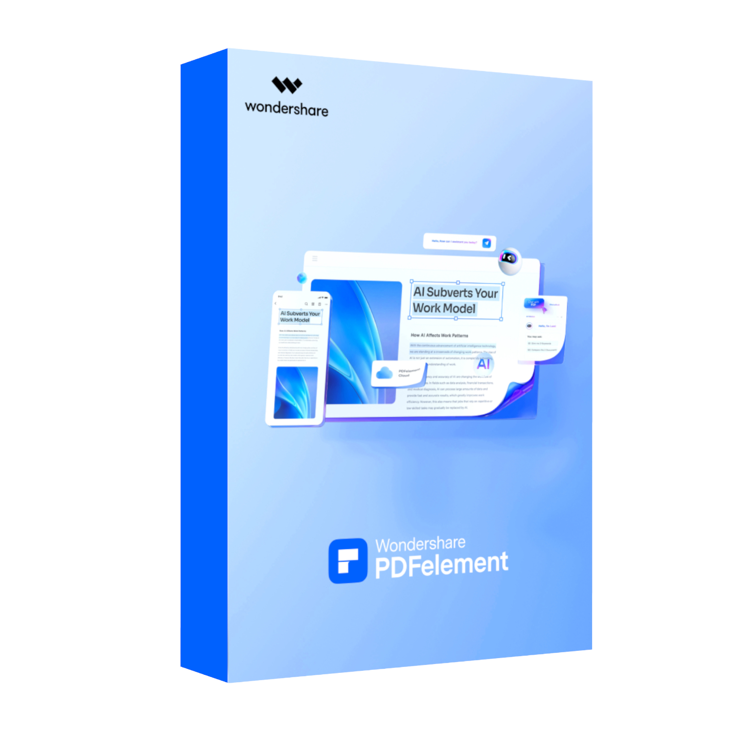 Wondershare PDFelement Professional AI Credits - 12000 uses (Annual License) | PE019 Wondershare PDFelement Professional AI Credits - 12000 uses (Annual License) - Image 1