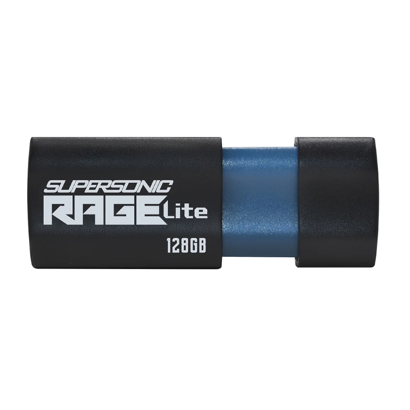 Patriot Rage Lite 128GB USB3.2 Flash Drive - Black | PEF128GRLB32U Patriot Rage Lite 128GB USB3.2 Flash Drive - Black - Image 1