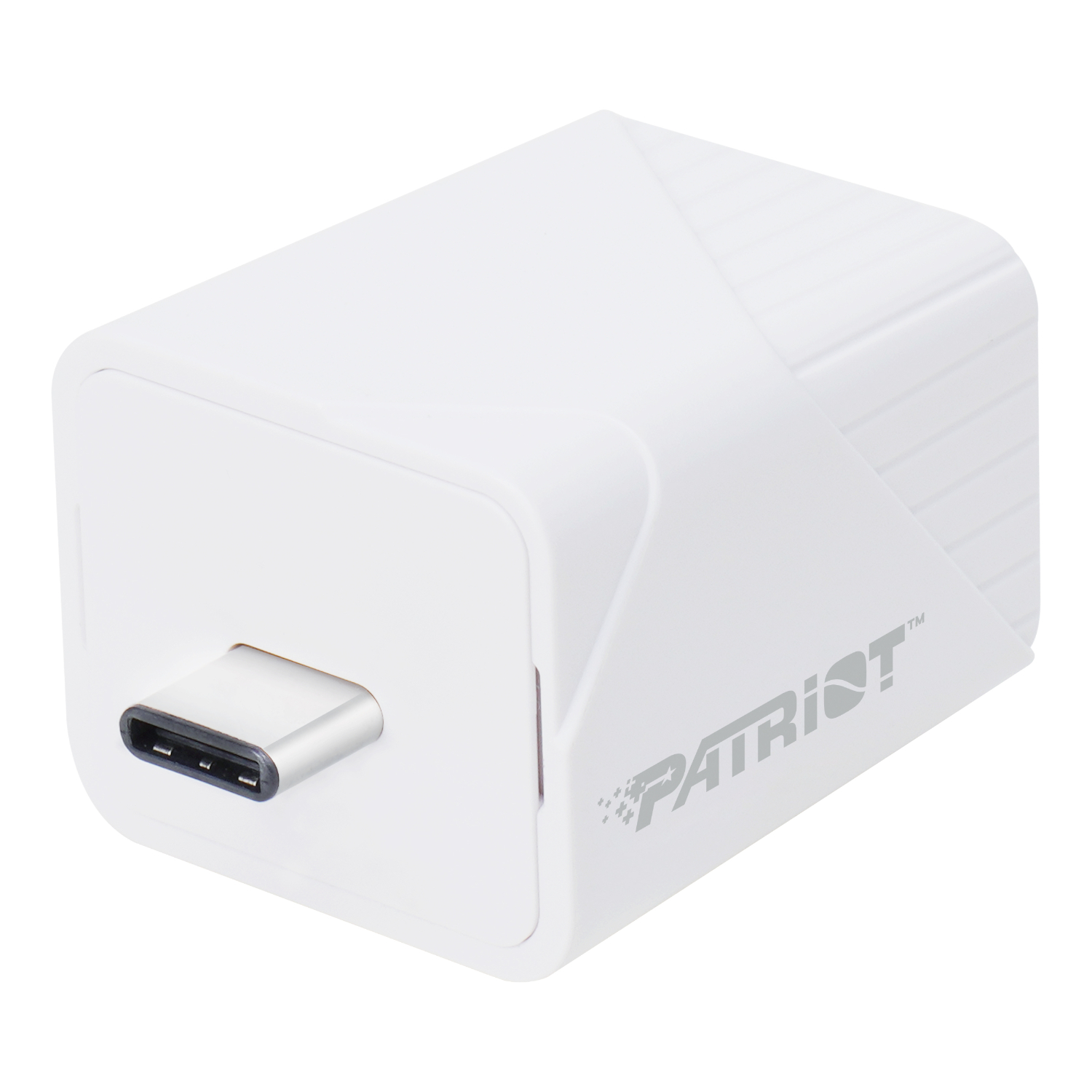 Patriot iLuxe Cube 512GB Type-C Smart Backup Solution - White | PI512GCUW30C Patriot iLuxe Cube 512GB Type-C Smart Backup Solution - White - Image 1