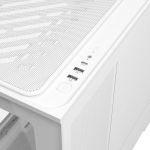 ASUS Prime AP202 ARGB mATX White Chassis - Image 5