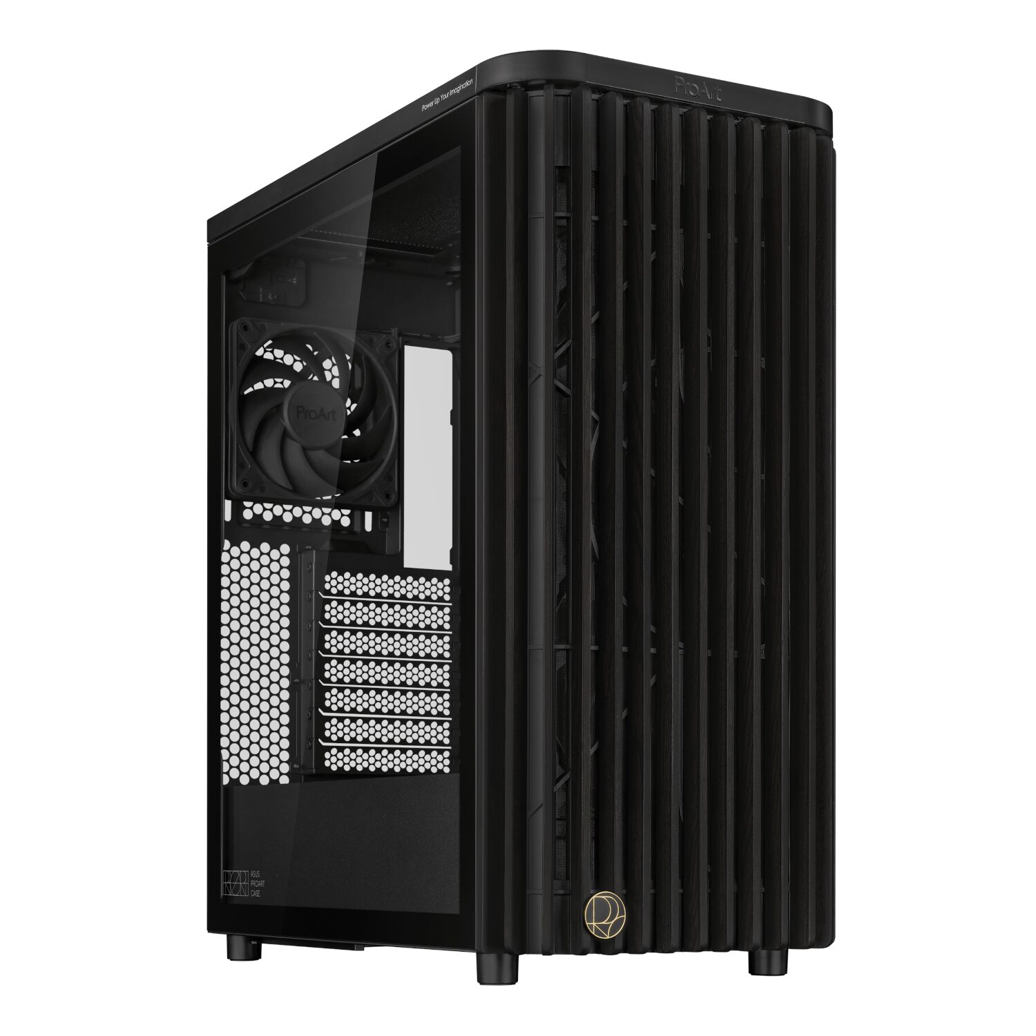 ASUS ProArt PA401 Wood Edition ATX Chassis - Black | PROARTPA401WOODEDITION ASUS ProArt PA401 Wood Edition ATX Chassis - Black - Image 1