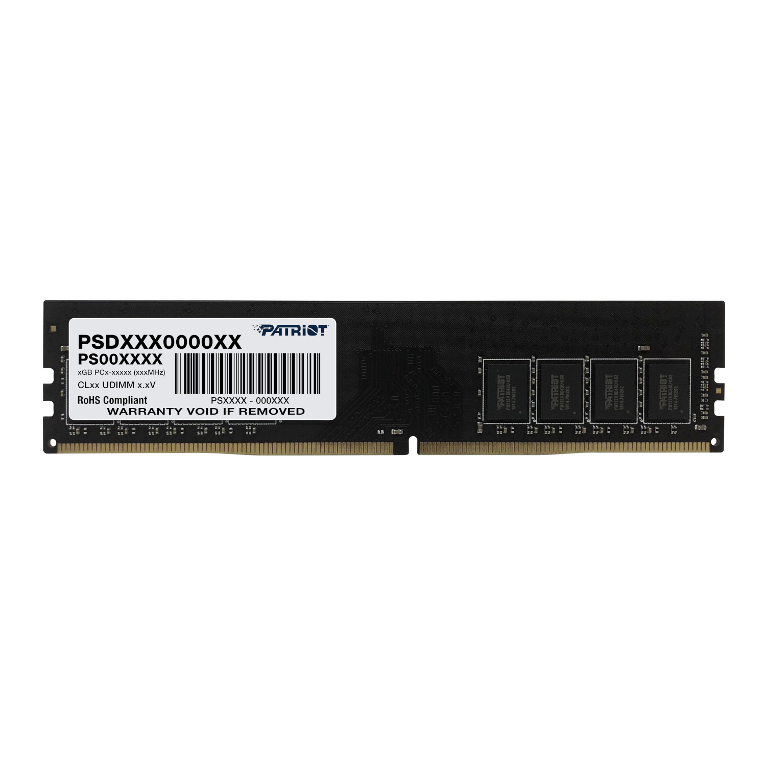 Patriot Signature Line 16GB DDR4 3200MHz Desktop Memory | PSD416G32002 Patriot Signature Line 16GB DDR4 3200MHz Desktop Memory - Image 1
